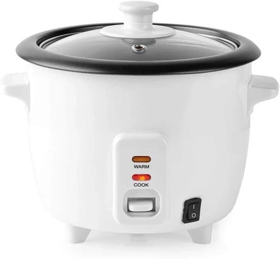 Cottura automatica di riso - 300W - 0,6L - Bianco - Risotto - Automatico