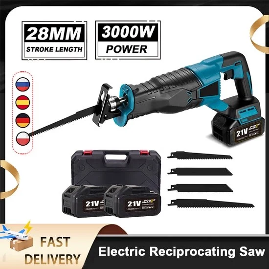 Zaatrofialetta elettrica - 3000W - 10000SPM - Portatile - 21V Batteria