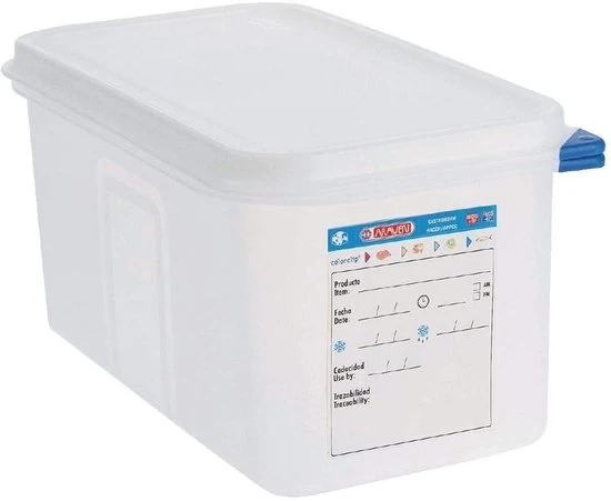 Contenitore per alimenti 6L - Ideale per la conservazione - Set da 4