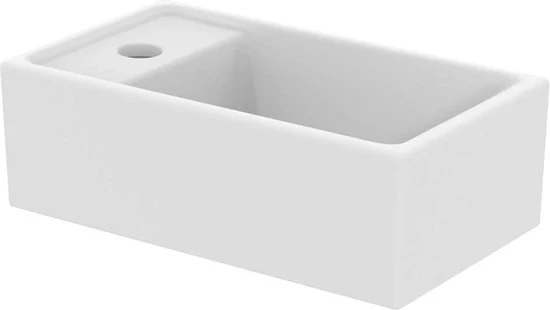 Lavandino bianco - arredamento bagno moderno con 1 o 2 getti Lavandino