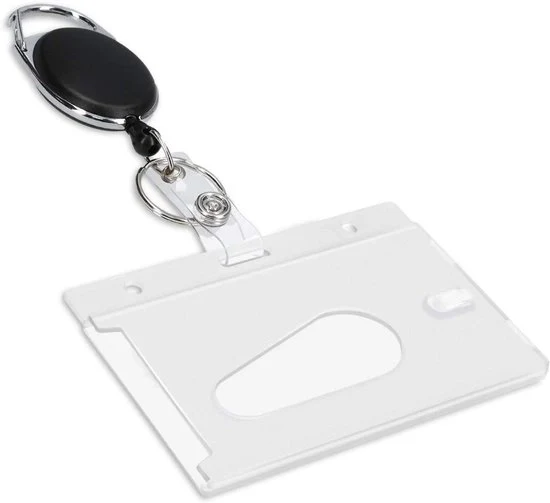 Trekkoord e Badge Houser - Per ID-Carte e Badge - Nero