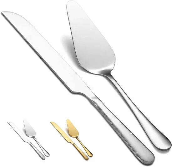 Servizio da Tavola per Matrimonio - Acciaio Inox - 2 pezzi