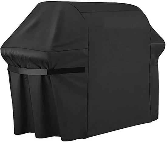 Scopa per barbecue - Resistente all'usura e UV - 1 pezzo - Nero - 600D Oxford