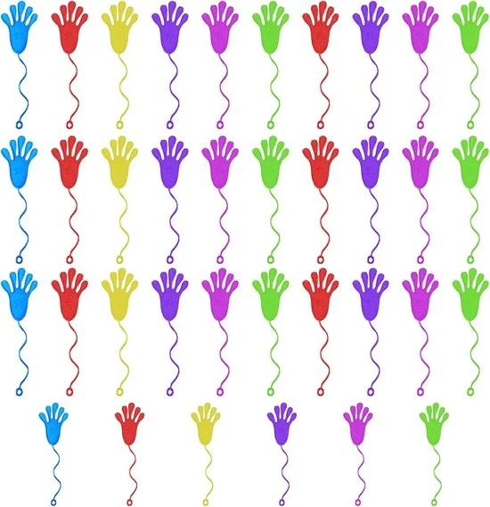 36 Mani Colorate – Giocattolo Educativo Divertente per Bambini