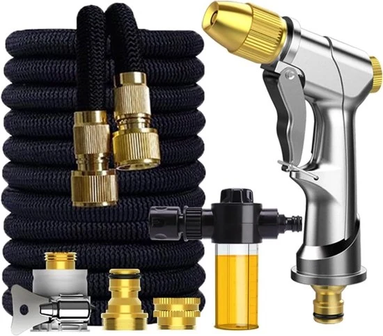 Set di Estensibile per Giardino - Flessibile e Anti-Deformazione - 22,5 m