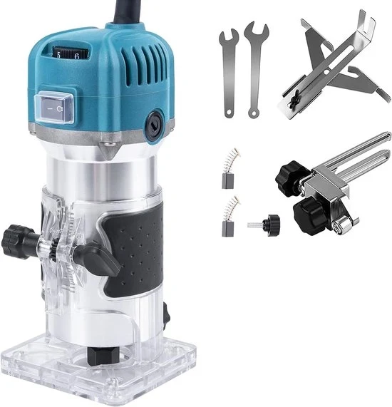 Freesmacchina elettrica 6 velocità - 800W - 30000 tpm - Frese a mano per angoli di legno
