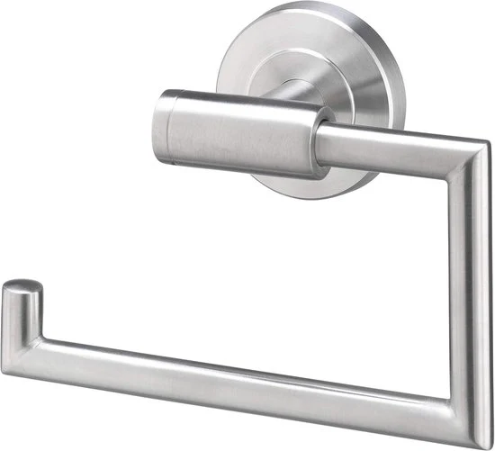 Sostegno per rotoli di carta igienica con ammortizzazione - design elegante - 1 pezzo - cromato