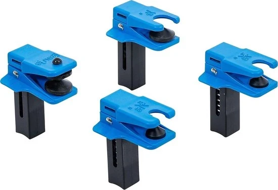 Set di viti a clessidra per tubi in acciaio - 4-dlg. - BGS 8705 con valigetta