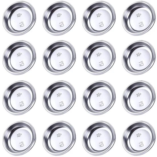 Dipschali mini rotondi - Stivabili e resistenti - 100 pezzi - Plastica