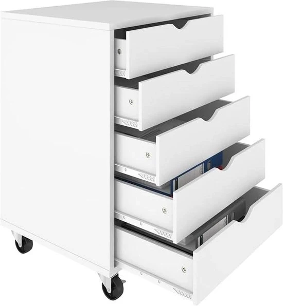 Cassettiera su ruote - Dimensioni 187" B x 156" D x 254" H Blocco carico
