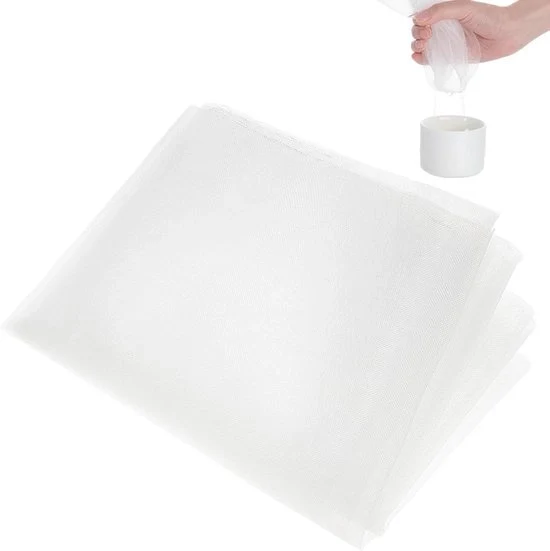 Filtro nylon fine - rete di nylon fine - 30 pezzi - 40 x 400 cm