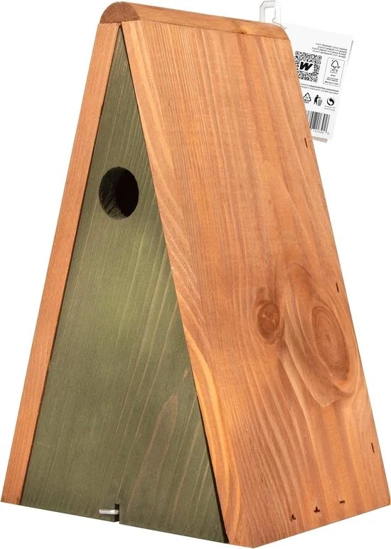 Nido per Uccelli in Legno di Betulla