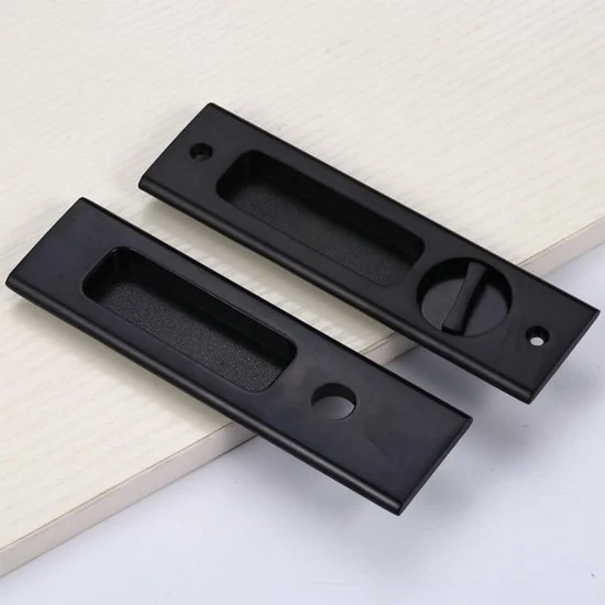 Cerniera di sicurezza invisibile per porta - 1 pezzo - Nero - 160mm