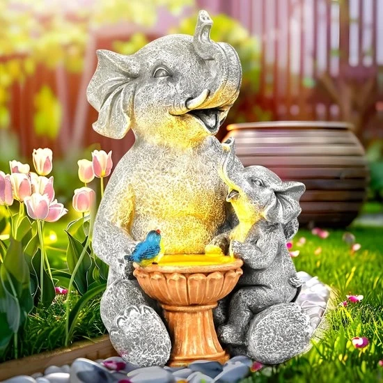 Decorazione da giardino con elefante - decorazione unica per il giardino - regalo perfetto