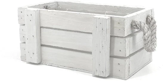 Pianta rettangolare elegante - versatile e duraturo - 1 pezzo - legno naturale