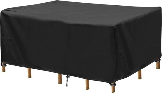 Cassa di protezione per mobili da giardino - 1 pezzo - Grigio - Impermeabile - 180x120x74CM