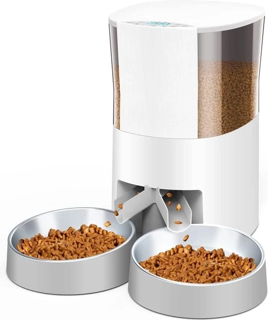 Automatizzatore di Cibo per Gatti - anche adatto per Cani - Dispensatore di Cibo Elettrico