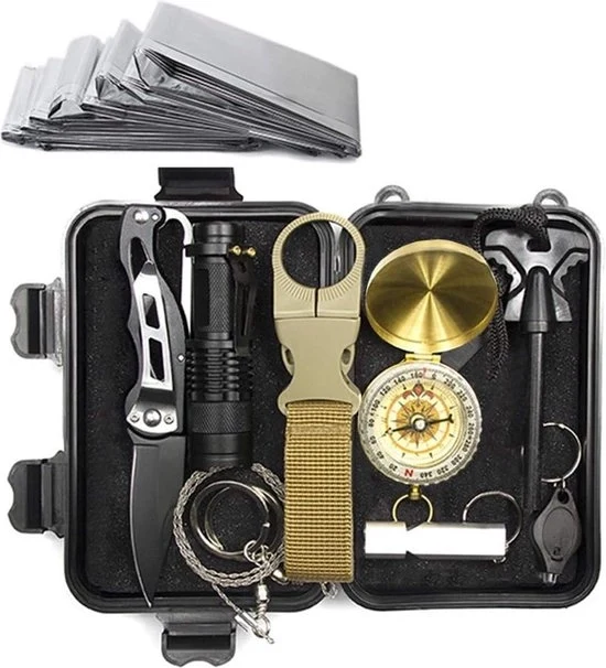 Kit di Emergenza - Kit di Emergenza per Guerra - Kit di Survival - Razione di Emergenza - Kit di Emergenza per la Casa - Kit di Sopravvivenza