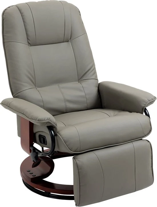 Sedia da giacenza - Pelle artificiale - Giacenza - Maniglie laterali - Supporto per gambe