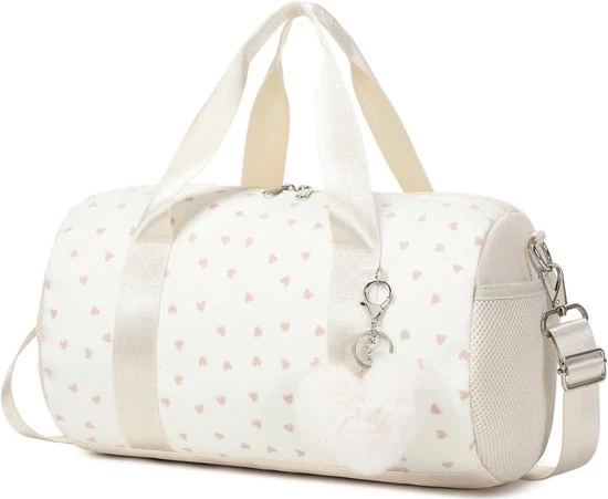 Borsa a spalla per bambini con glitter - colore arcobaleno