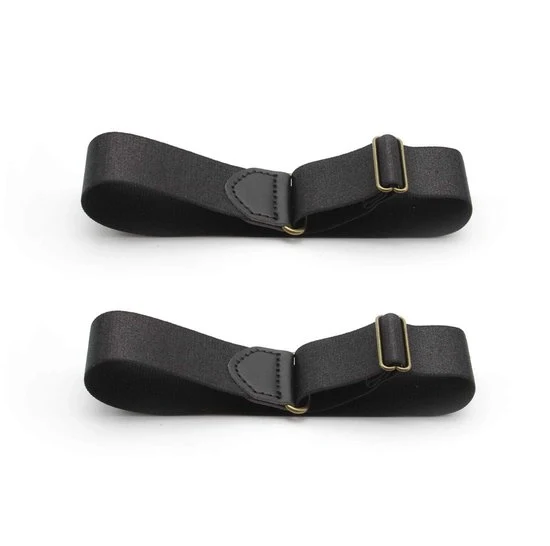 Jarretelverlengarmbandi adattabili - nero - cotone