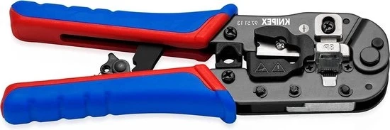 Tasche per crimpaggio RJ45 - 191 mm - Con più componenti da Knipex