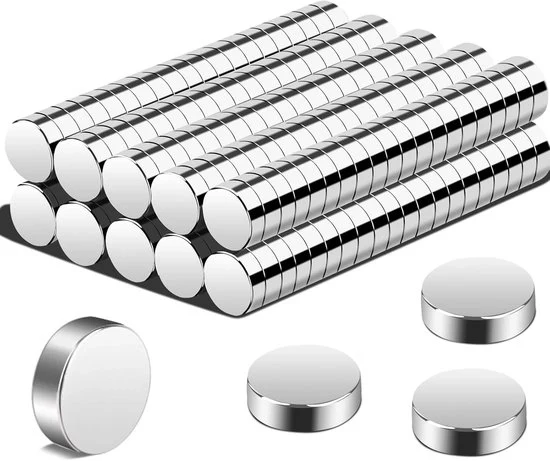 Magneti Neodymium - Magnetizzatori per Frigoriferi per Artigianato - 200 Pezzi - 6 x 2 mm