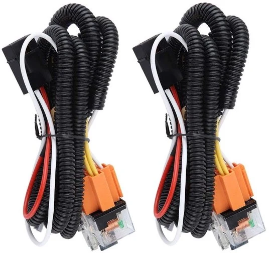 Kit di connessione per clacson universale per auto/truck - 12V - Relè - Materiali in plastica - Peso ridotto 180g - Installazione facile