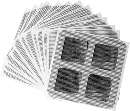 Stickermattoni di aerazione per pavimento - 100 pezzi - 10 x 10 cm - Stickermattoni di aerazione per doccia mesh - Per capelli per lavabo, cucina, bagno, doccia