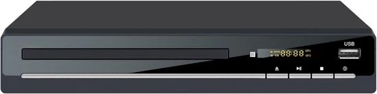 Lettoro DVD con HDMI - Adatto per Divx Ultra, MPEG1, MPEG2, MPEG4 - Full HD - Regione V - Incluso HDMI e telecomando - Lettore DVD e CD - USB - Incluso telecomando - Film DVD