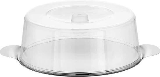 Tavolo da dolce con piedistallo per dolci - tavolo da dolce in acciaio inossidabile di alta qualità Made in Germany - tavolo da dolce sostenibile 30 x 11cm non idoneo per lavastoviglie Tavolo da dolce con piedistallo