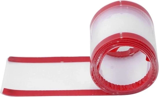 Difensore di Dito per la Porta - Facile da Installare - Grande Area di Copertura - Materiale Duraturo - Prevenzione di Lesioni Digitali (Transparante dietro la porta 120 * 10CM)