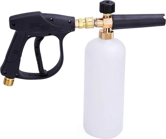 Spruzzatore di schiuma - Pistola schiuma - Pistola schiuma per auto - Schiuma di neve - Spruzzatore di schiuma - Cannone di schiuma - Pistola di schiuma - Cannone di schiuma per auto