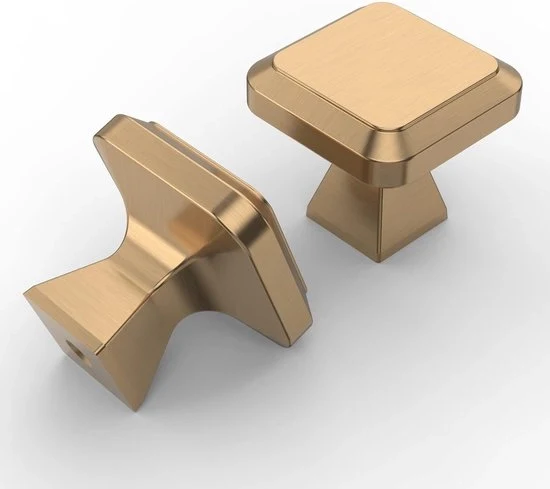 Viti di Finestra Champagne Bronzo - Maniglie per Cucina e Armadio - 10 Pezzi