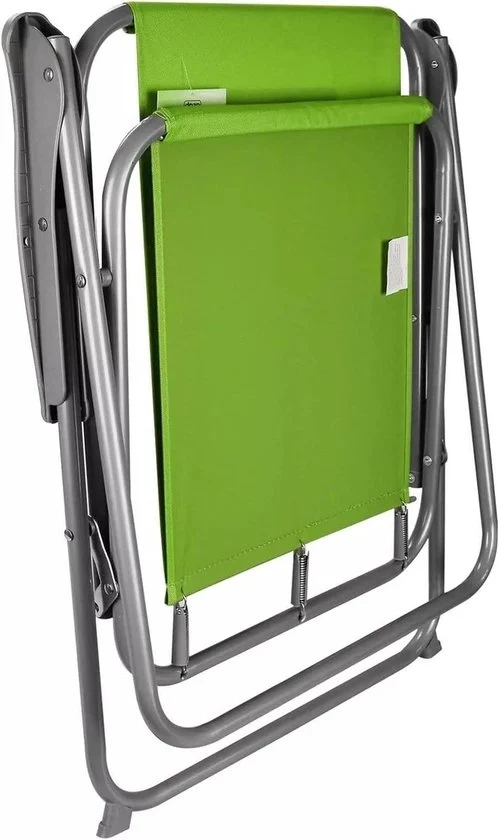 Sedile esterno pieghevole con disegno a strisce - Sedile da giardino da campeggio da esterno - Patio sedile esterno pieghevole per barbecue, picnic e festa - Sedile esterno leggero e trasportabile (verde uniforme) da spiaggia.