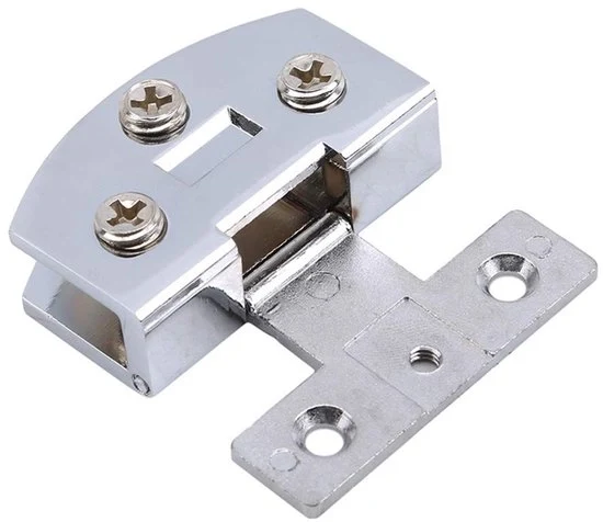 Porta in vetro Cardine - Facile da installare - 1 pezzo - Acciaio inossidabile