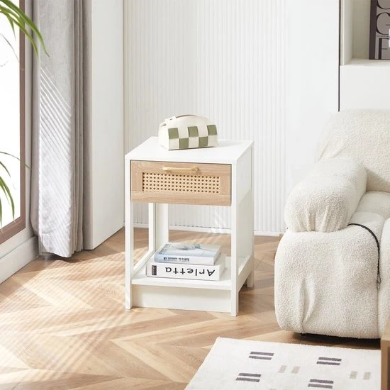 Tavolo supplementare - Canne - Riposo - Salotto - Bianco