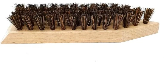 Vastone Grande Spazzola per Pavimenti in Legno - Fibre di Coco Potenti - Ideale per Scarpe e Stivali