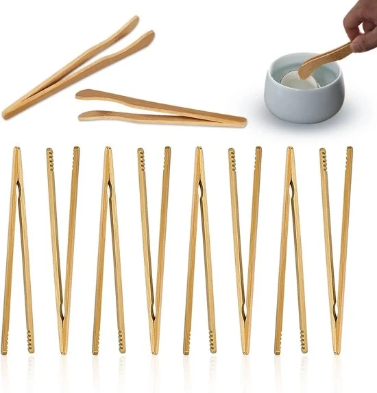 Set di Tavoliere a Bamboo - Cucina e Griglia - 10 Pezzi - Bamboo