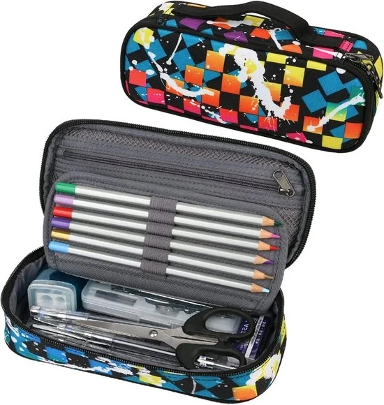Etui per penna e utensili per la scrittura - accessori per ufficio - adatto per la scuola - per ragazzi e ragazze Etui per ragazzi