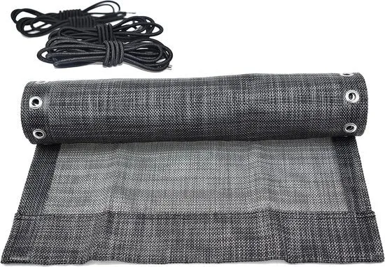 Materiali di sostituzione universali per sedie a sdraio - per riparazioni - 1 pezzo - grigio - 160 x 52 cm