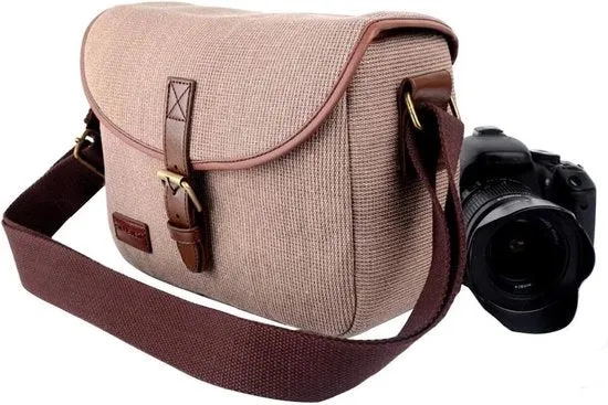 Borsa per fotocamera DSLR e digitale - borsa a spalla multifunzionale - 1 pezzo