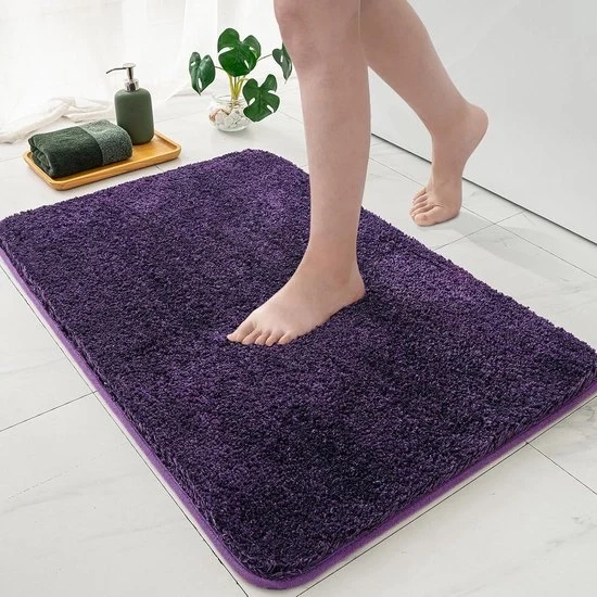 Matte da Bagno Assorbente Antiscivolo - 1 pezzo - Microfibra - morbido