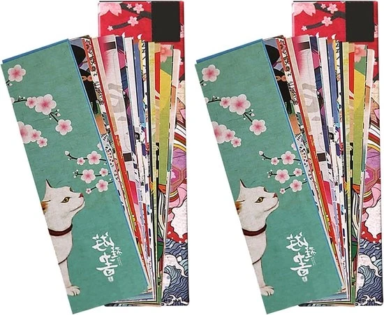 Leggii per libri vintage giapponesi - creativi e unici - 60 fogli