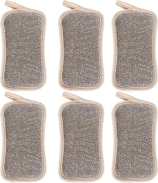Set di spugne multifunzionali - 6-pack - Non abrasivi - Spugne per la cucina - Lavaggio dei piatti - Pulizia delle superfici