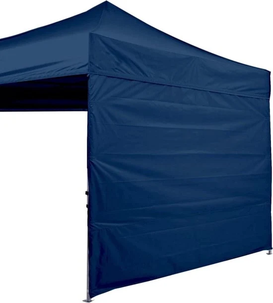 Ombrellone solare istantaneo per tenda da festa - blu marino - 304 x 304 cm