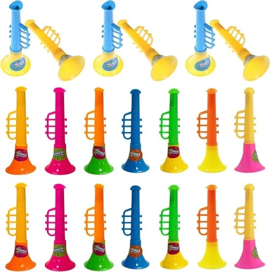 20 Stuks Mini Tromba di Suono Fischietto Vuvuzela Troncetto Produttore di Suono per Bambini