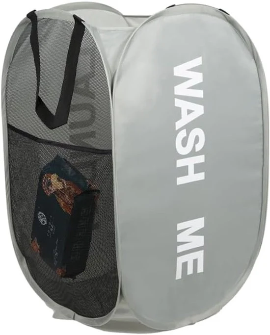 Asciugamano pieghevole - Contenitore di vestiti ripiegabile - Grigio