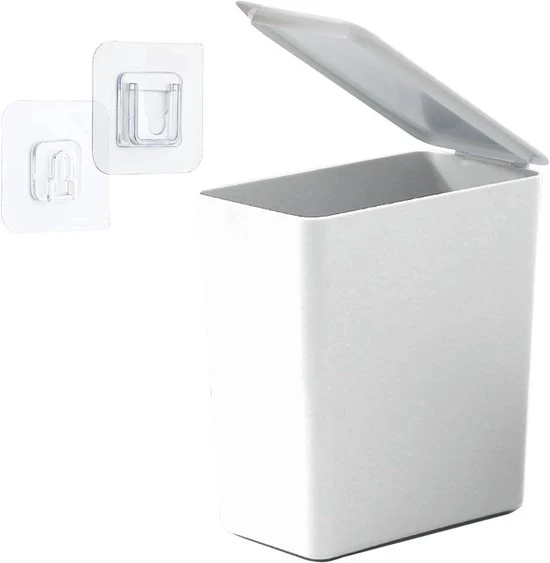 Mini aspiratore per ufficio - 2 litri - bianco - ABS