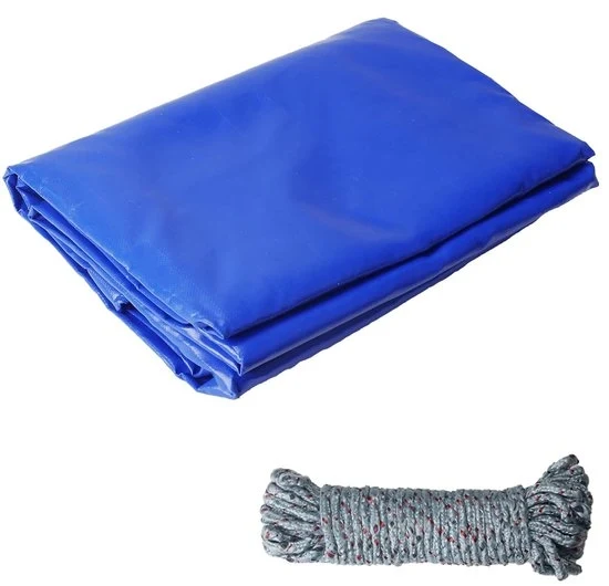 Telaio blu 3 x 4 m - impermeabile e resistente - inclusa corda di tensione 10 m